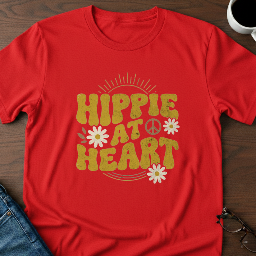Hippie At Heart T-Shirt