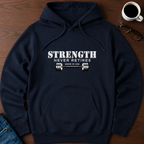 Strength Never Retires Hoodie