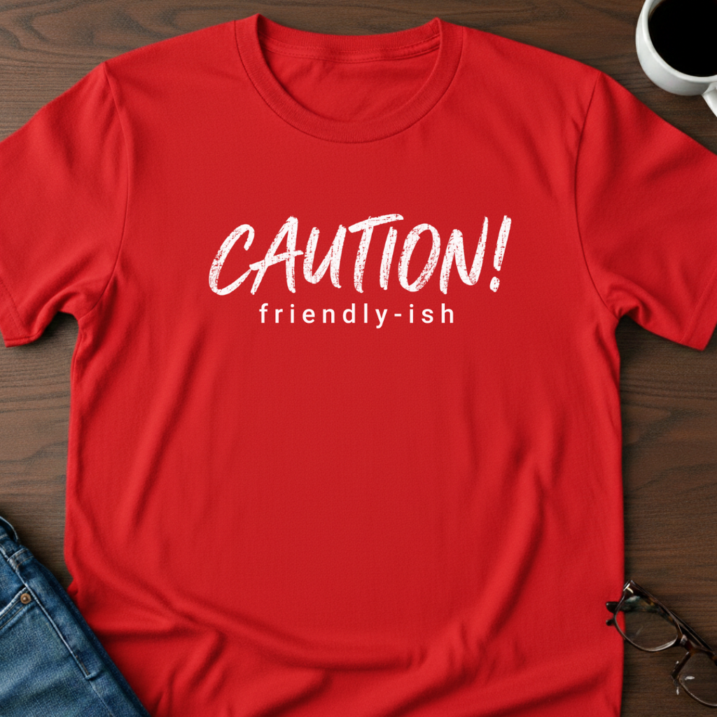 Caution, Friendly-ish T-Shirt