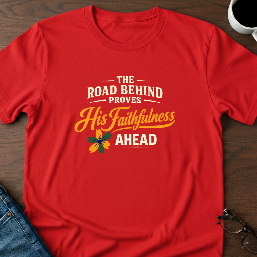 The Road Behind Proves His Faithfulness T-Shirt