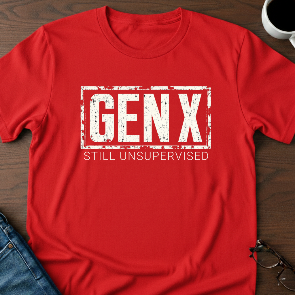 Gen X-Still Unsupervised T-Shirt