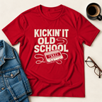 Kickin' It Old School - Cassette Style T-Shirt