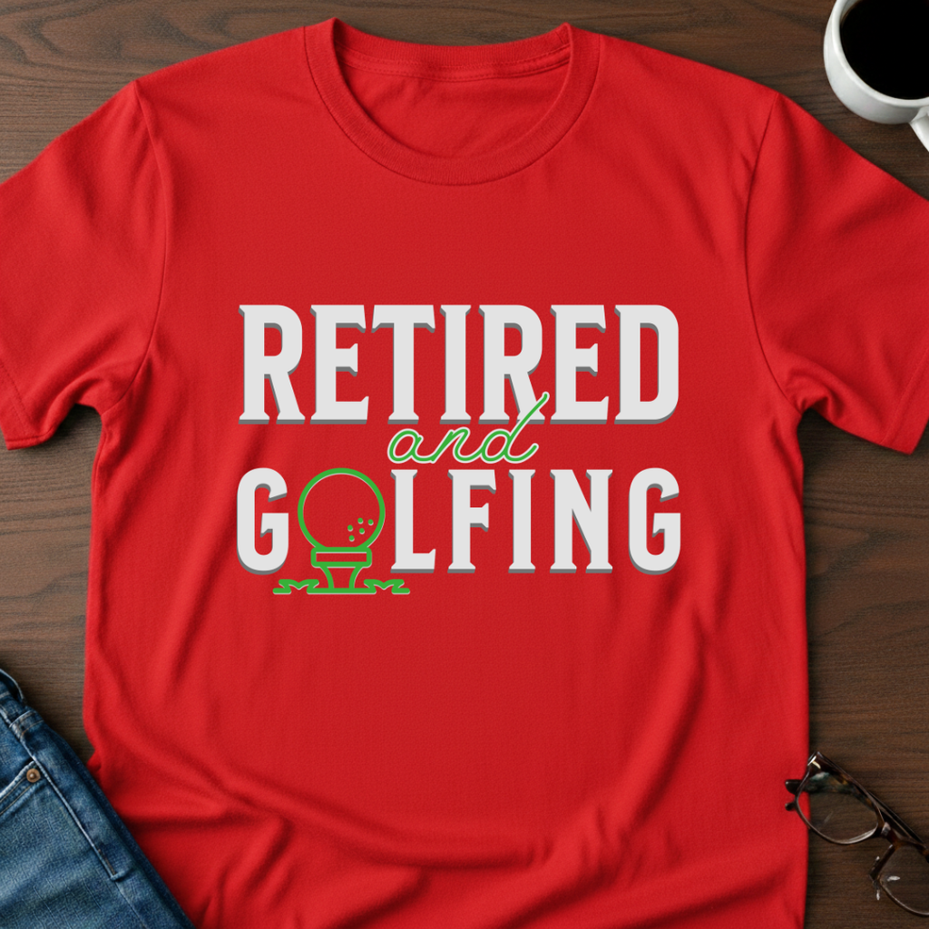 Retired & Golfing T-Shirt