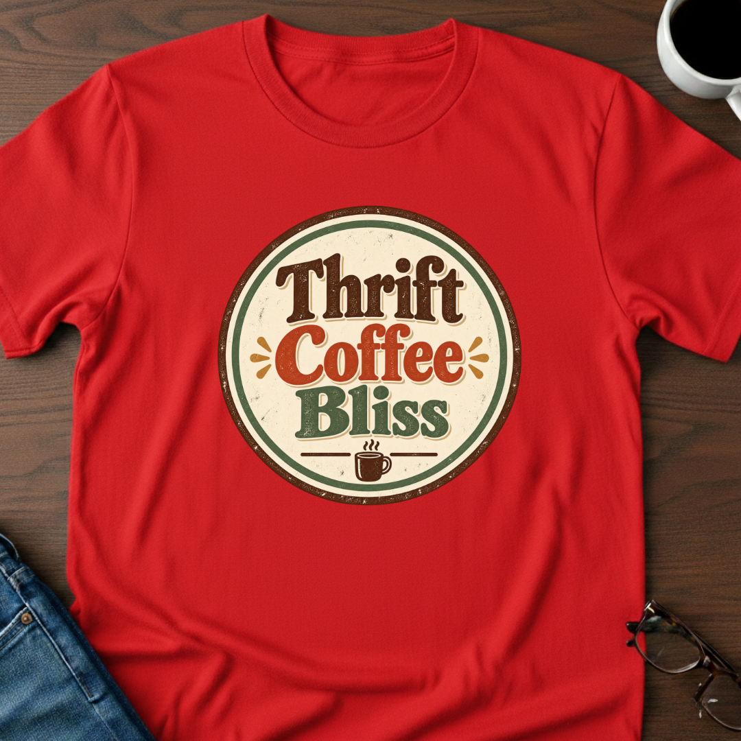 Thrift - Coffee - Bliss T-Shirt