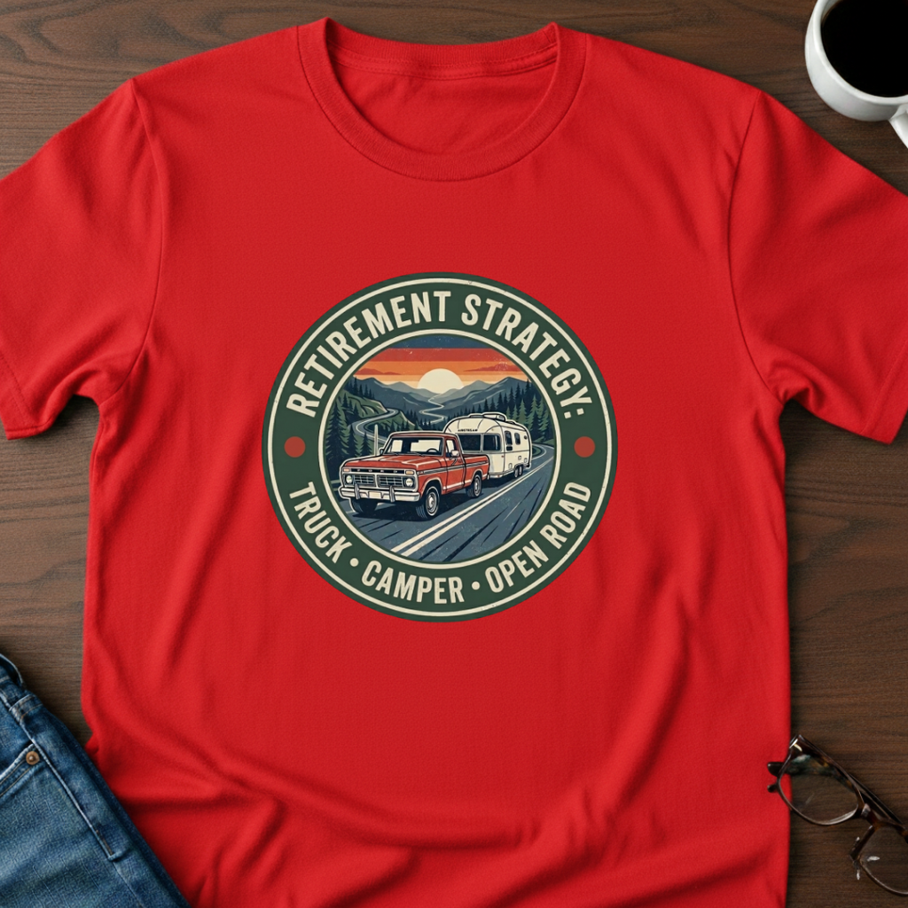 Retirement Strategy - Open Road T-Shirt