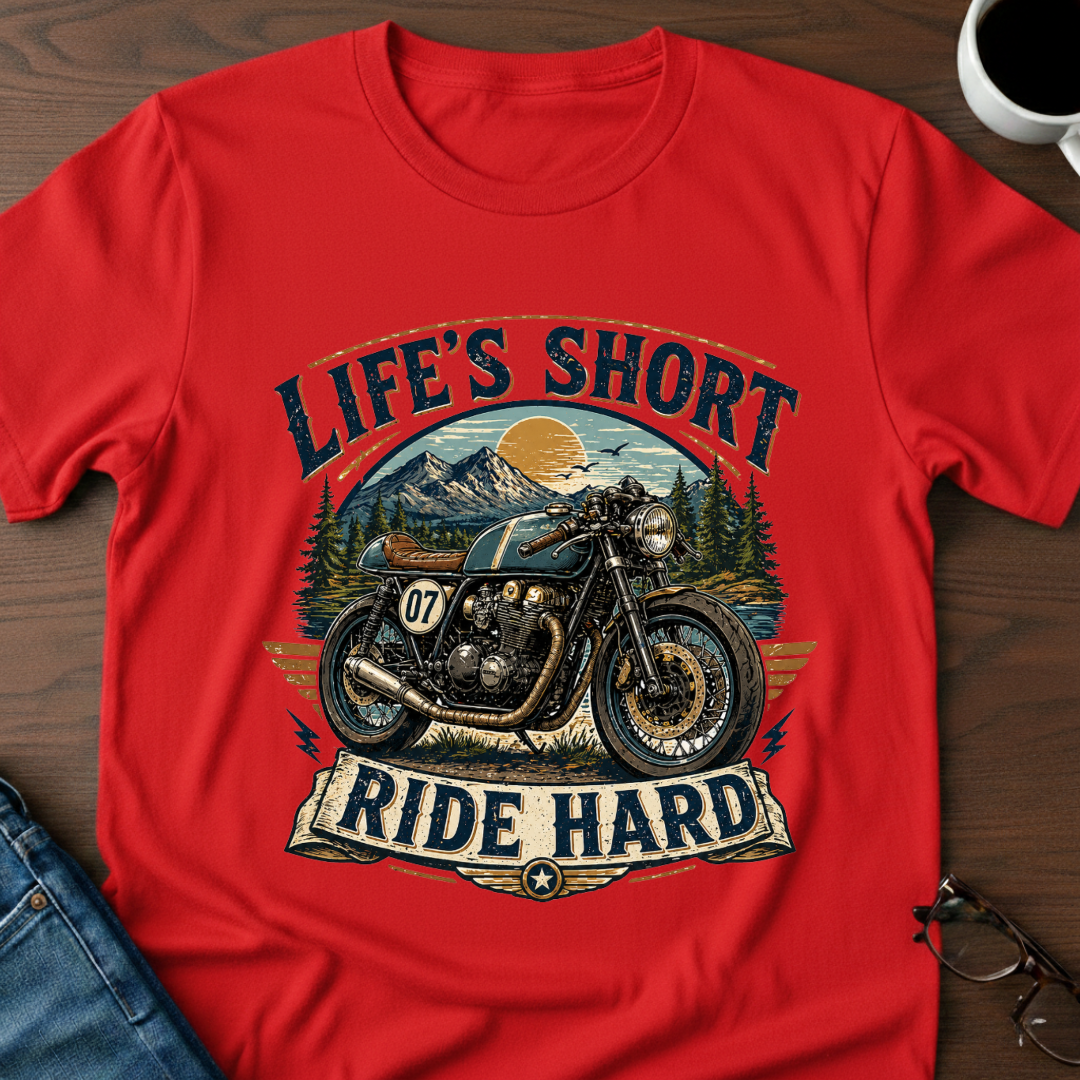 Life's Short, Ride Hard T-Shirt