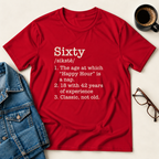 Sixty Defined - Birthday T-Shirt