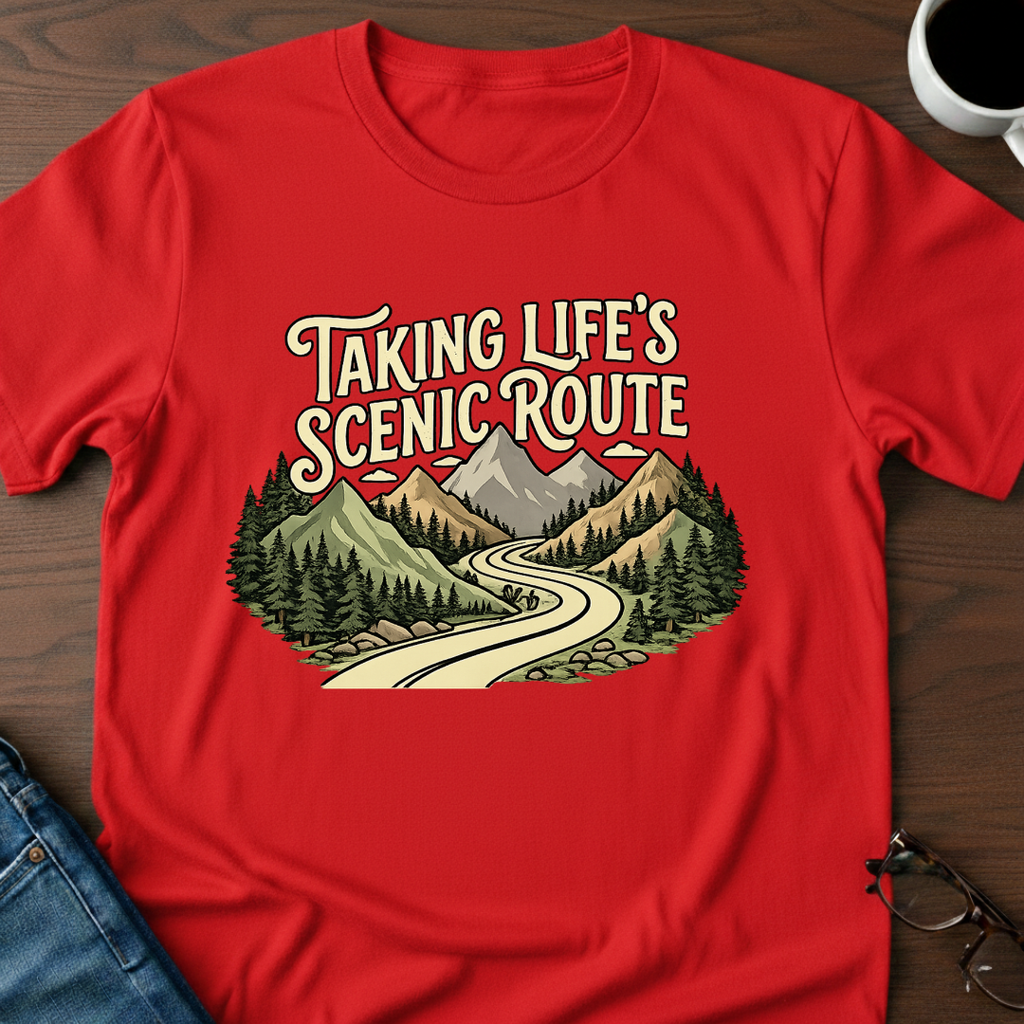 Taking Life's Scenic Route T-Shirt
