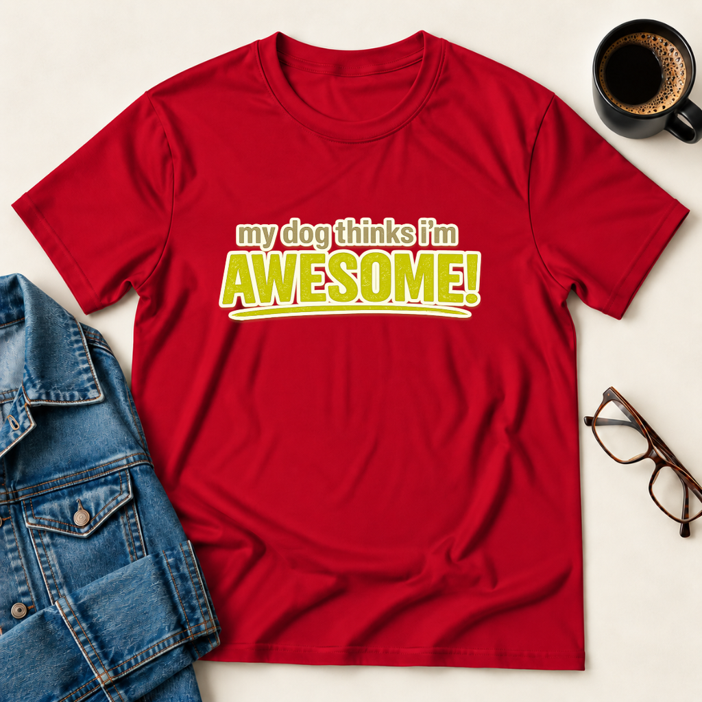 My Dog Thinks I'm Awesome T-Shirt