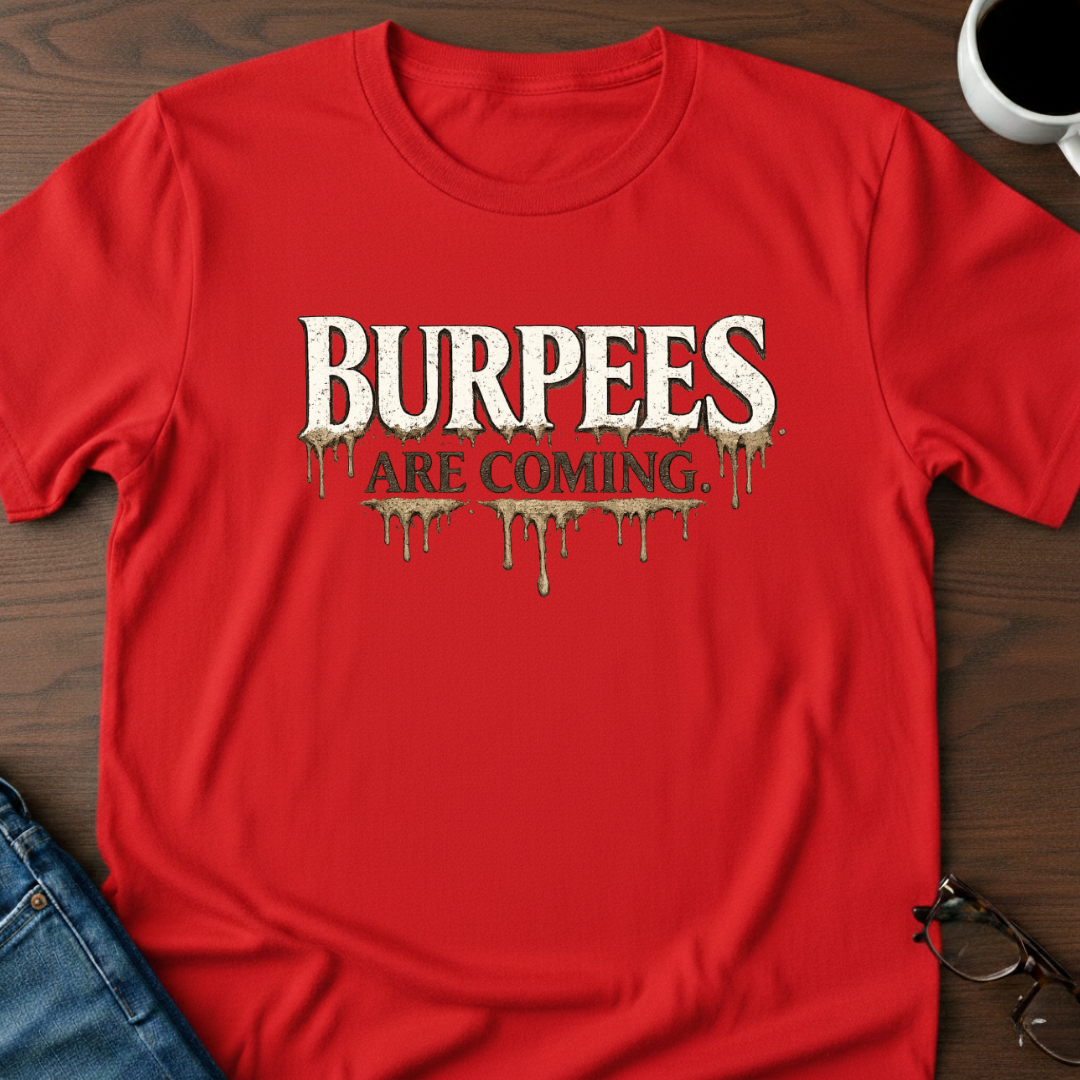 Burpees Are Coming T-Shirt