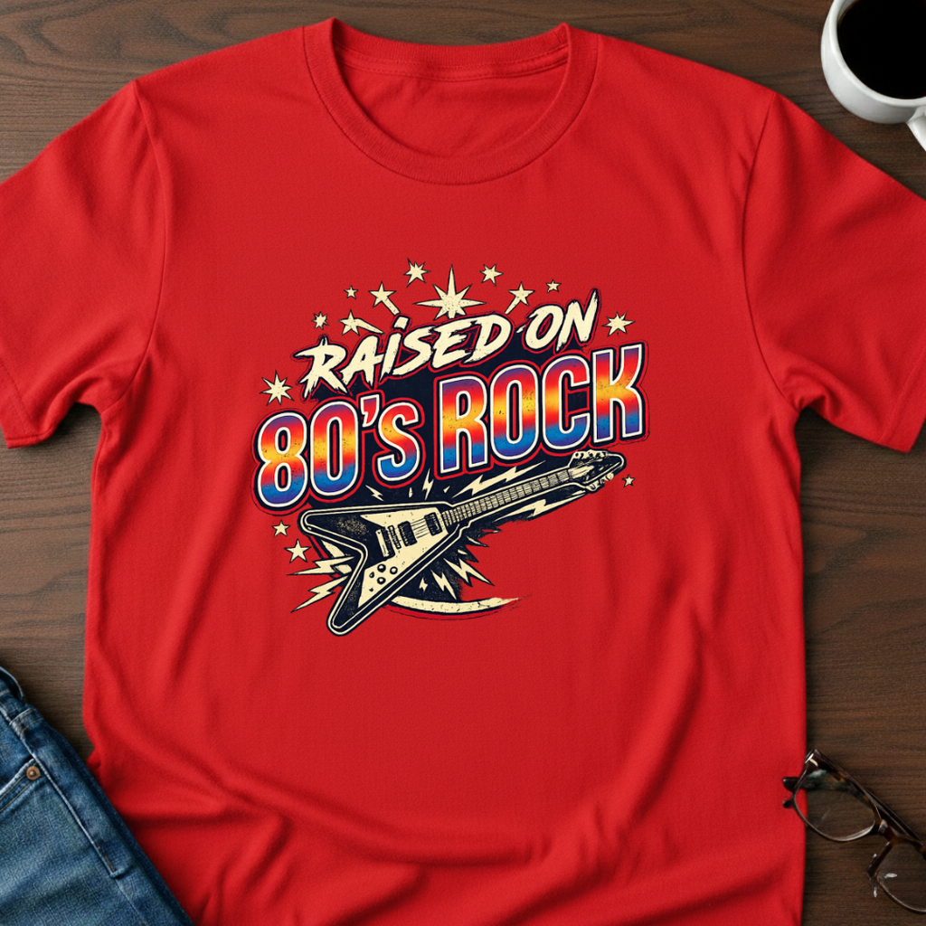 Raised On 80's Rock T-Shirt