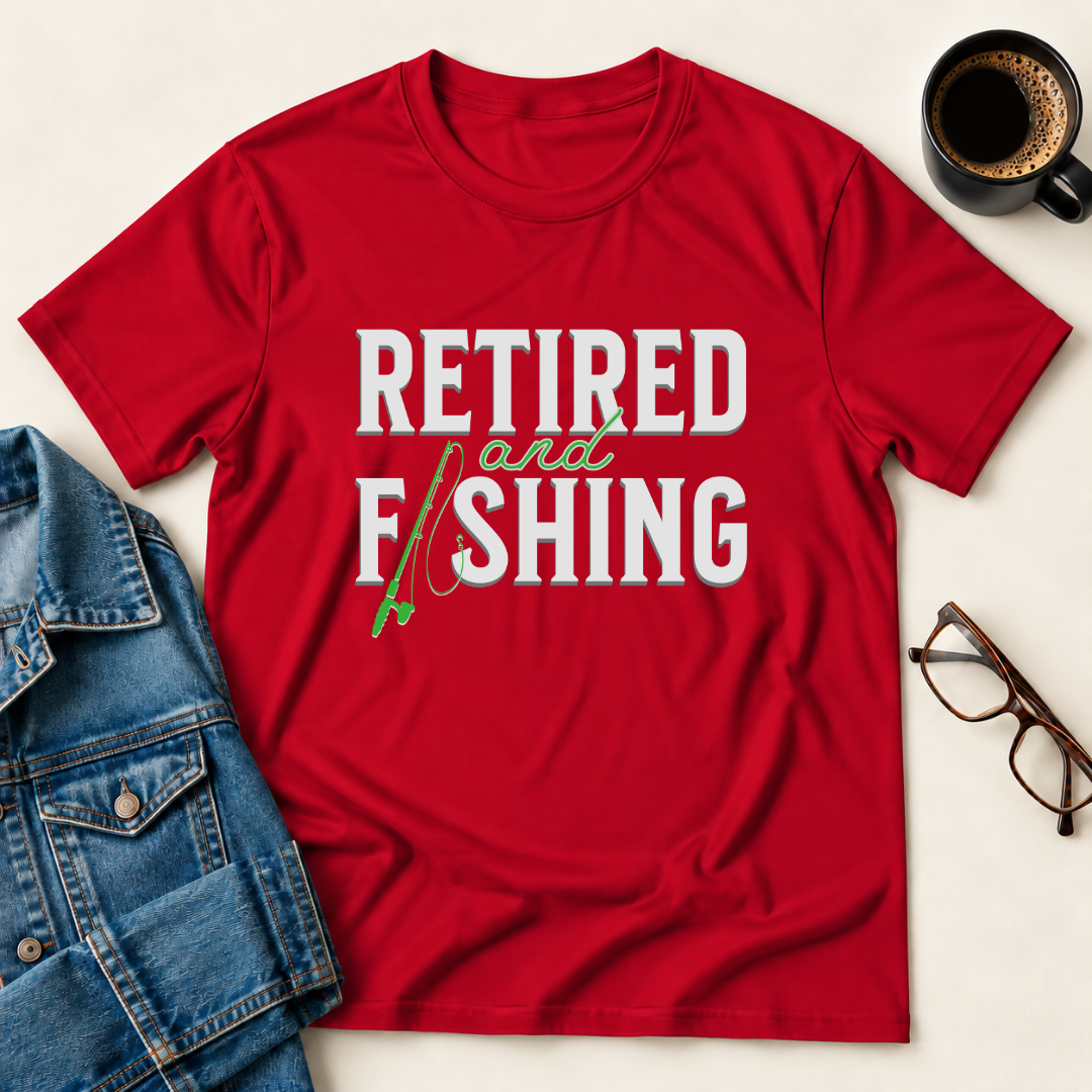 Retired & Fishing T-Shirt