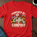 Powered By Coffee & Compost T-Shirt
