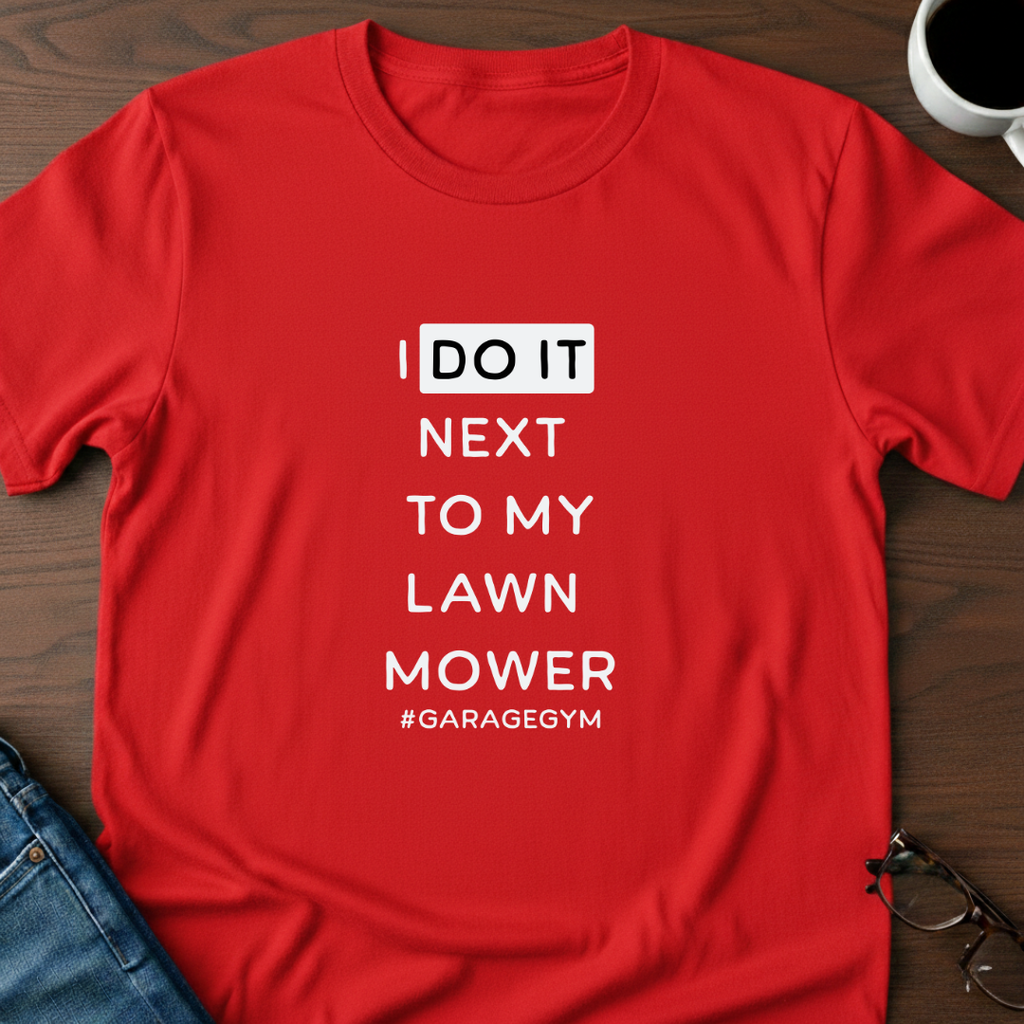 I Do It Next To My Lawn Mower T-Shirt