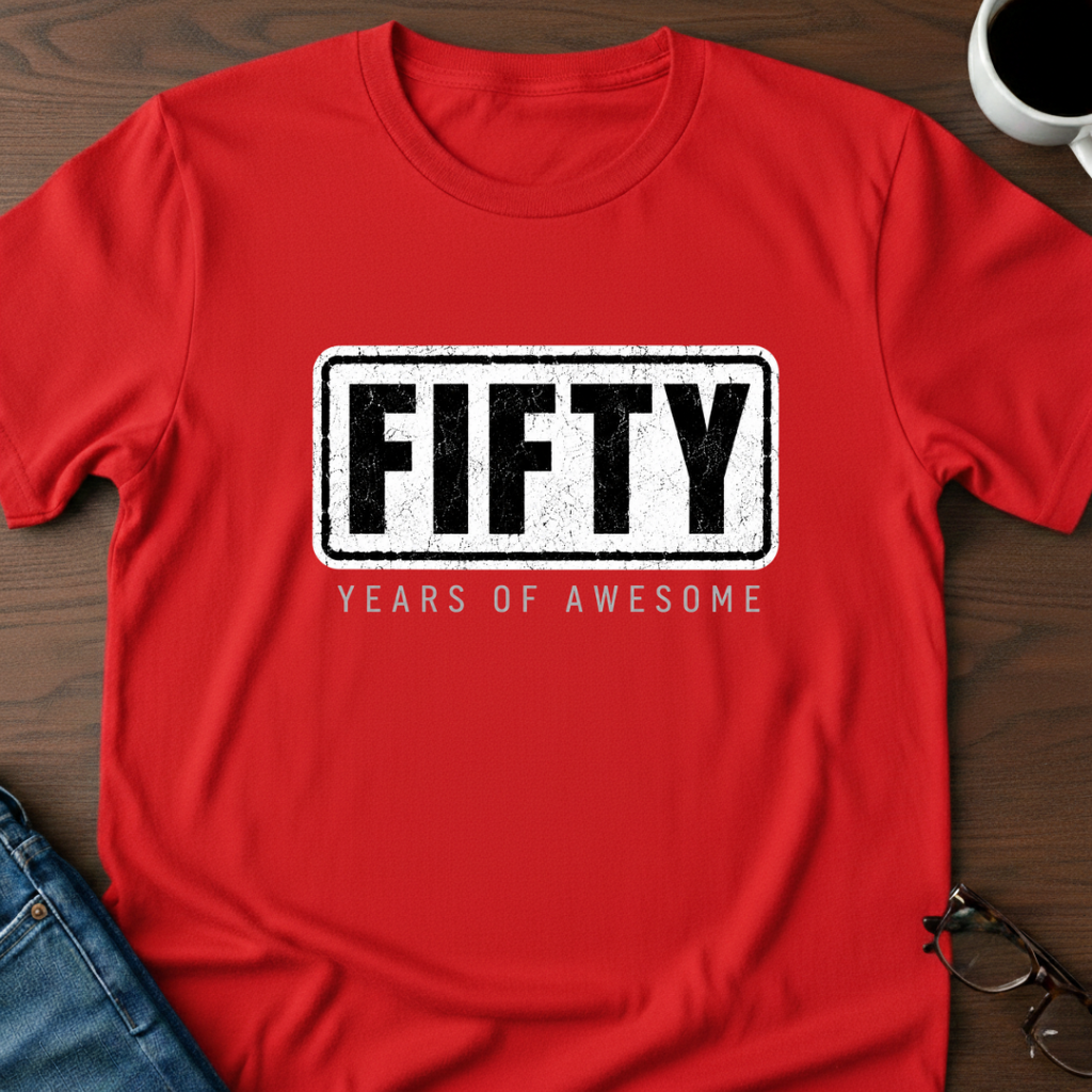 Fifty Years Of Awesome T-Shirt