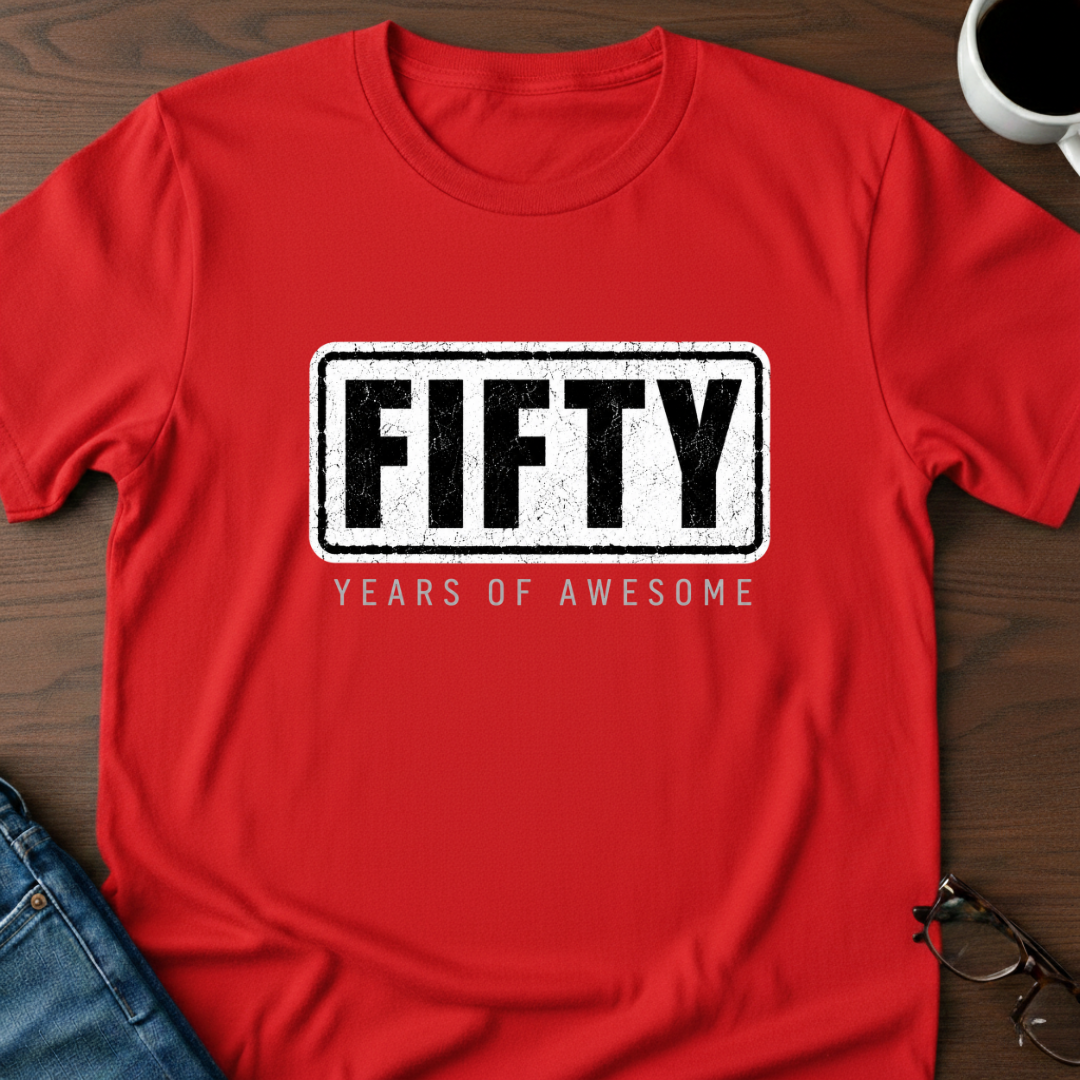 Fifty Years Of Awesome T-Shirt