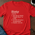 Sixty Defined - Birthday T-Shirt