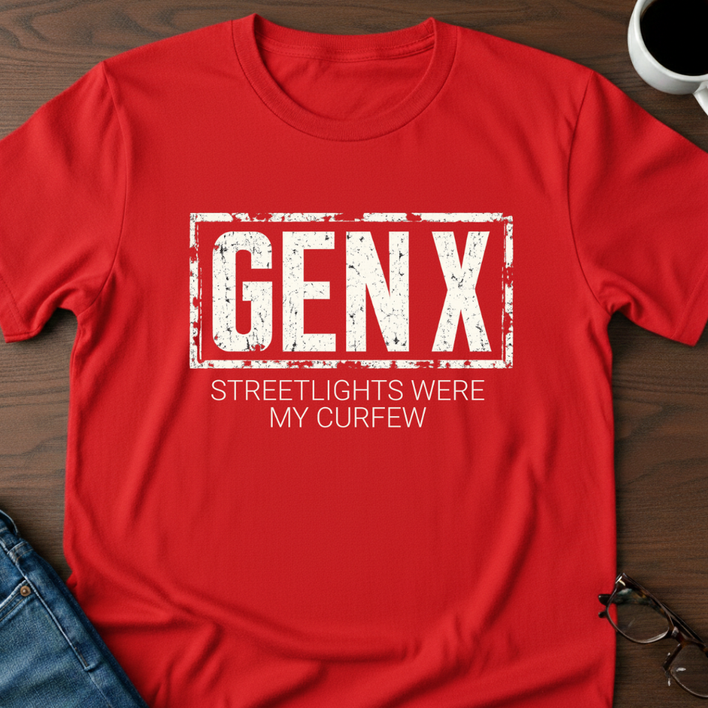 GenX - Streetlights Were My Curfew T-Shirt