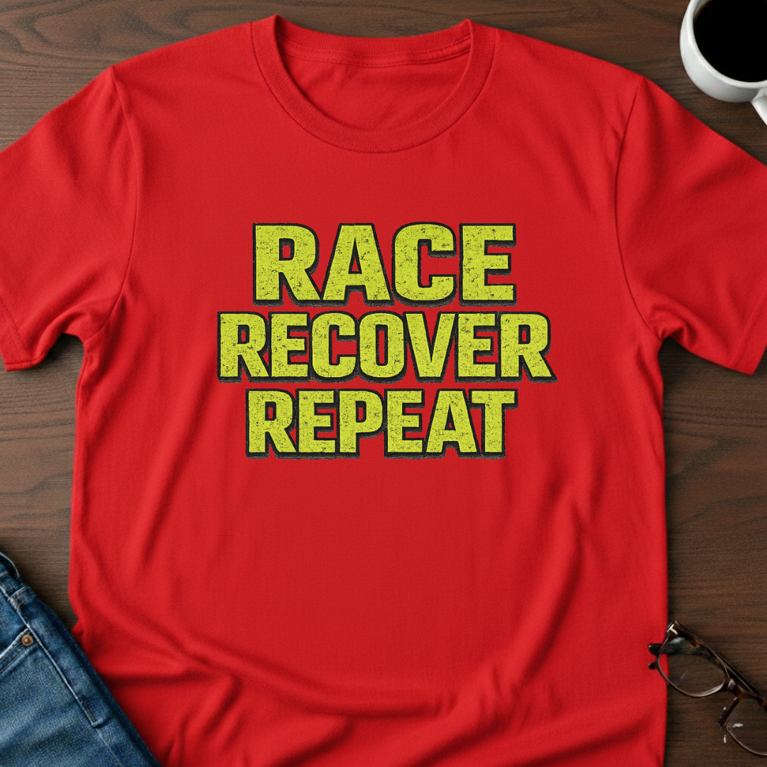 Race Recover Repeat T-Shirt