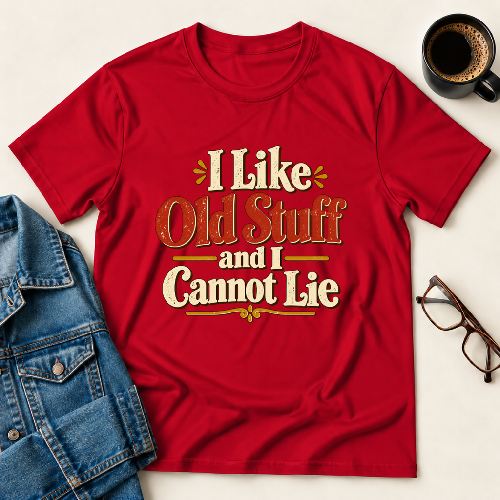 I Like Old Stuff And I Cannot Lie T-Shirt
