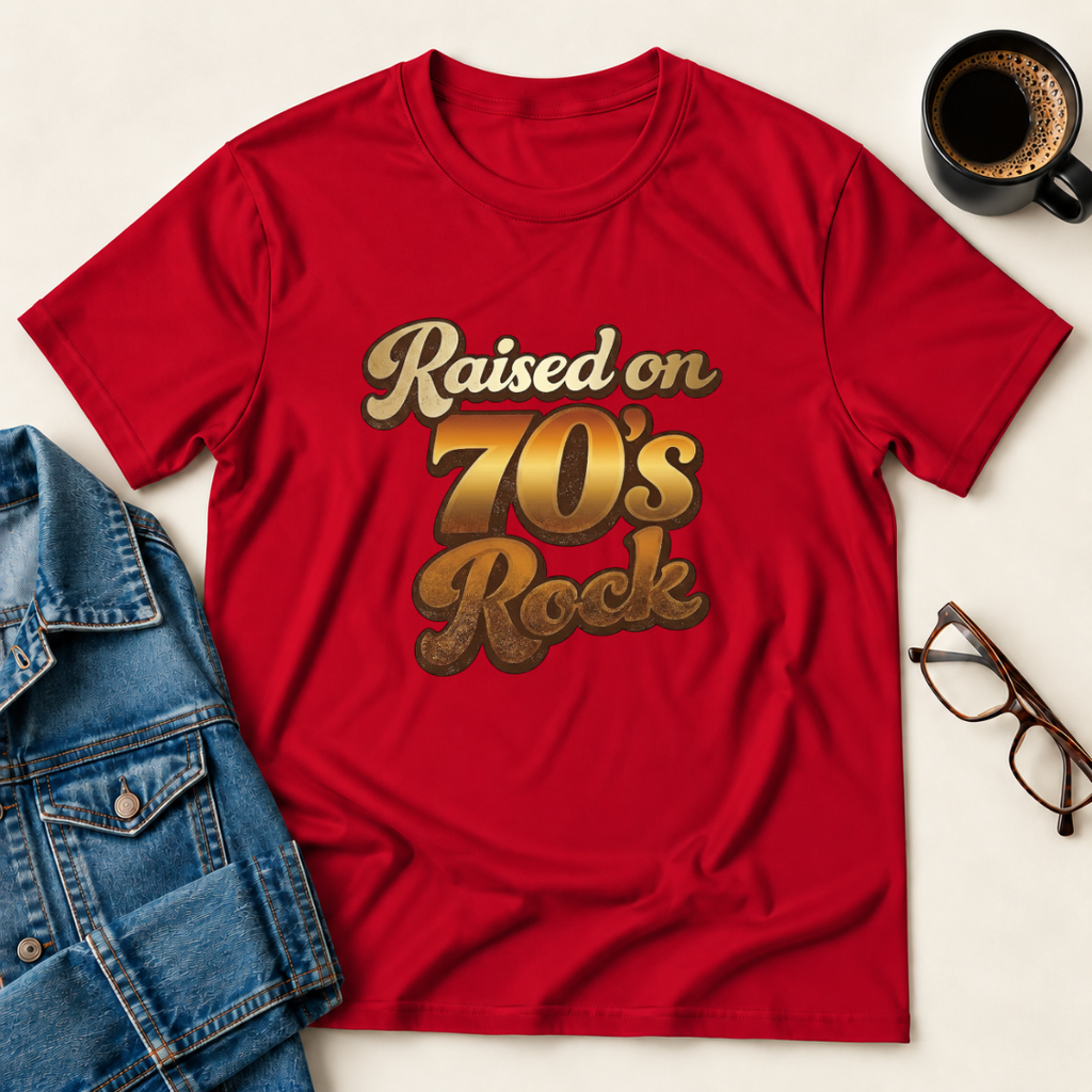 Raised On 70's Rock T-Shirt