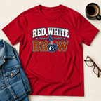 Red, White & Brew T-Shirt