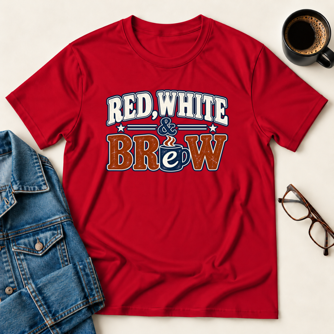 Red, White & Brew T-Shirt
