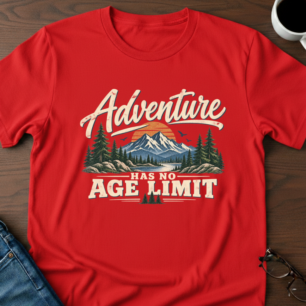 Adventure Has No Age Limit T-Shirt