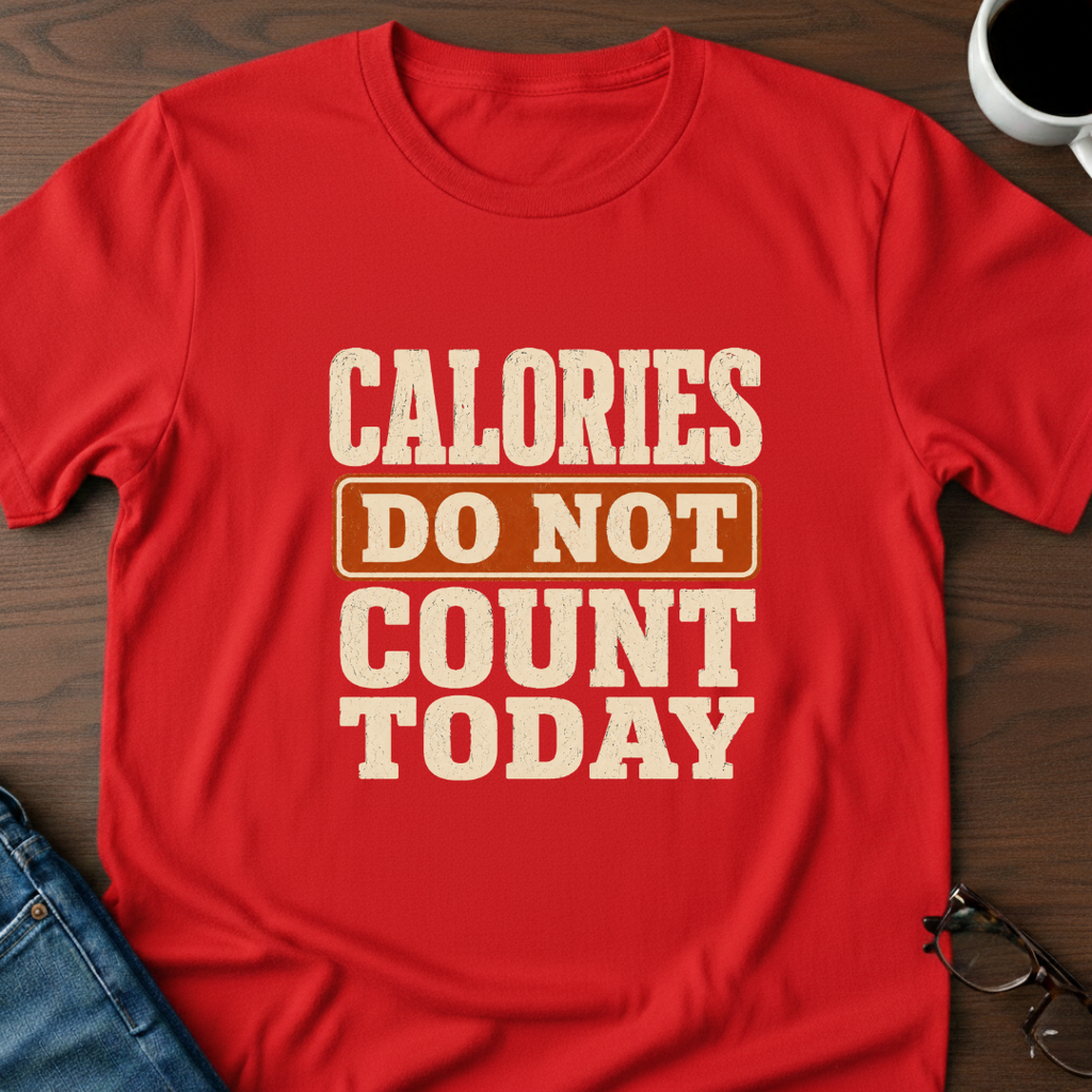 Calories Do Not Count Today T-Shirt