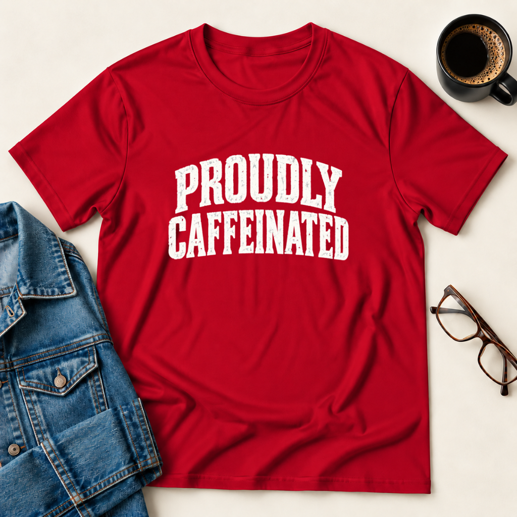 Proudly Caffeinated T-Shirt