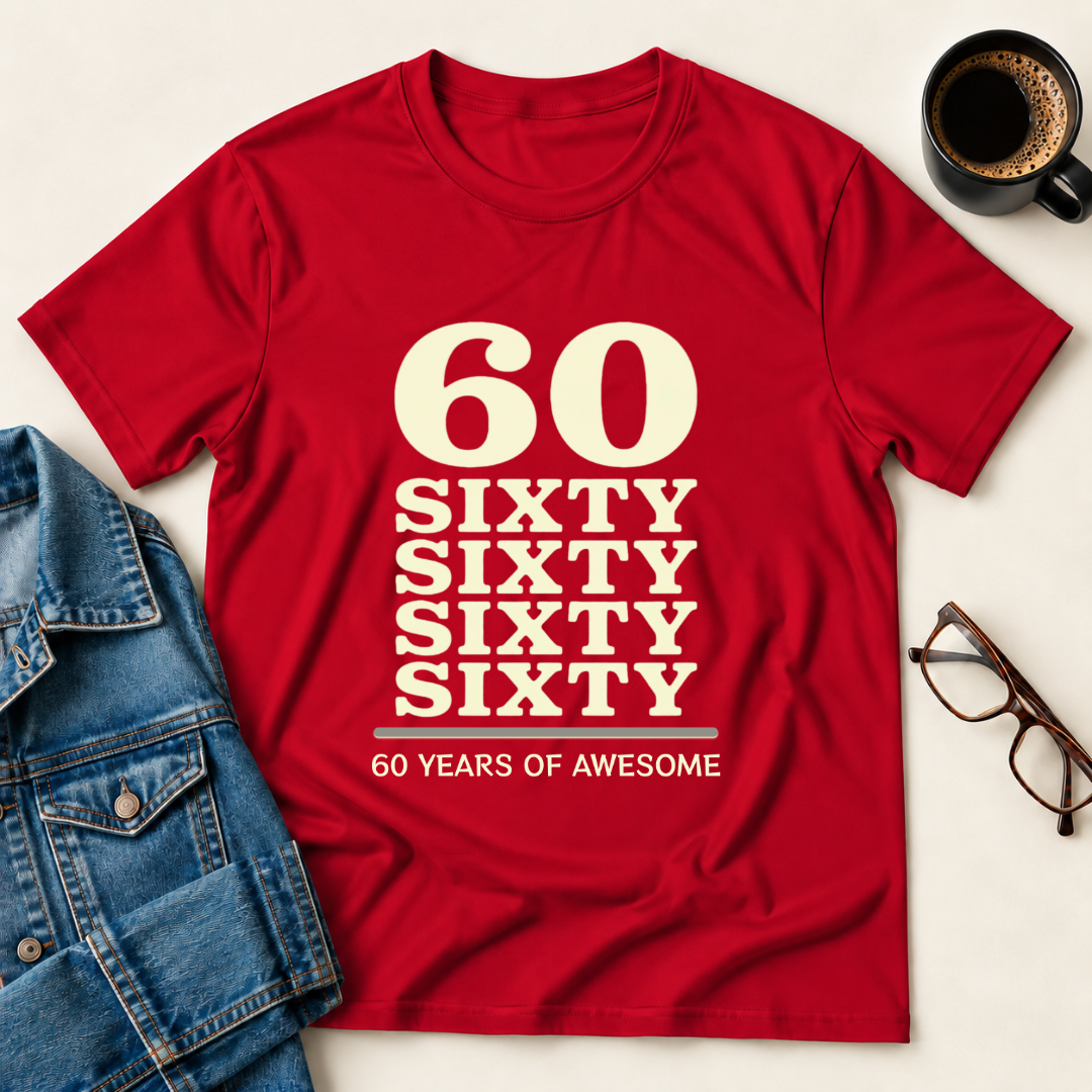 60 Years of Awesome T-Shirt