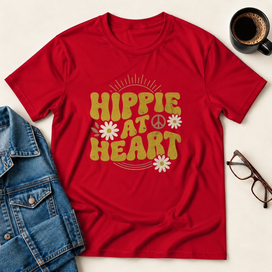 Hippie At Heart T-Shirt