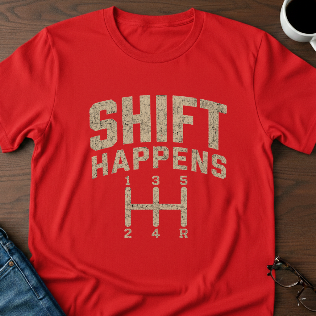 Shift Happens - T-Shirt