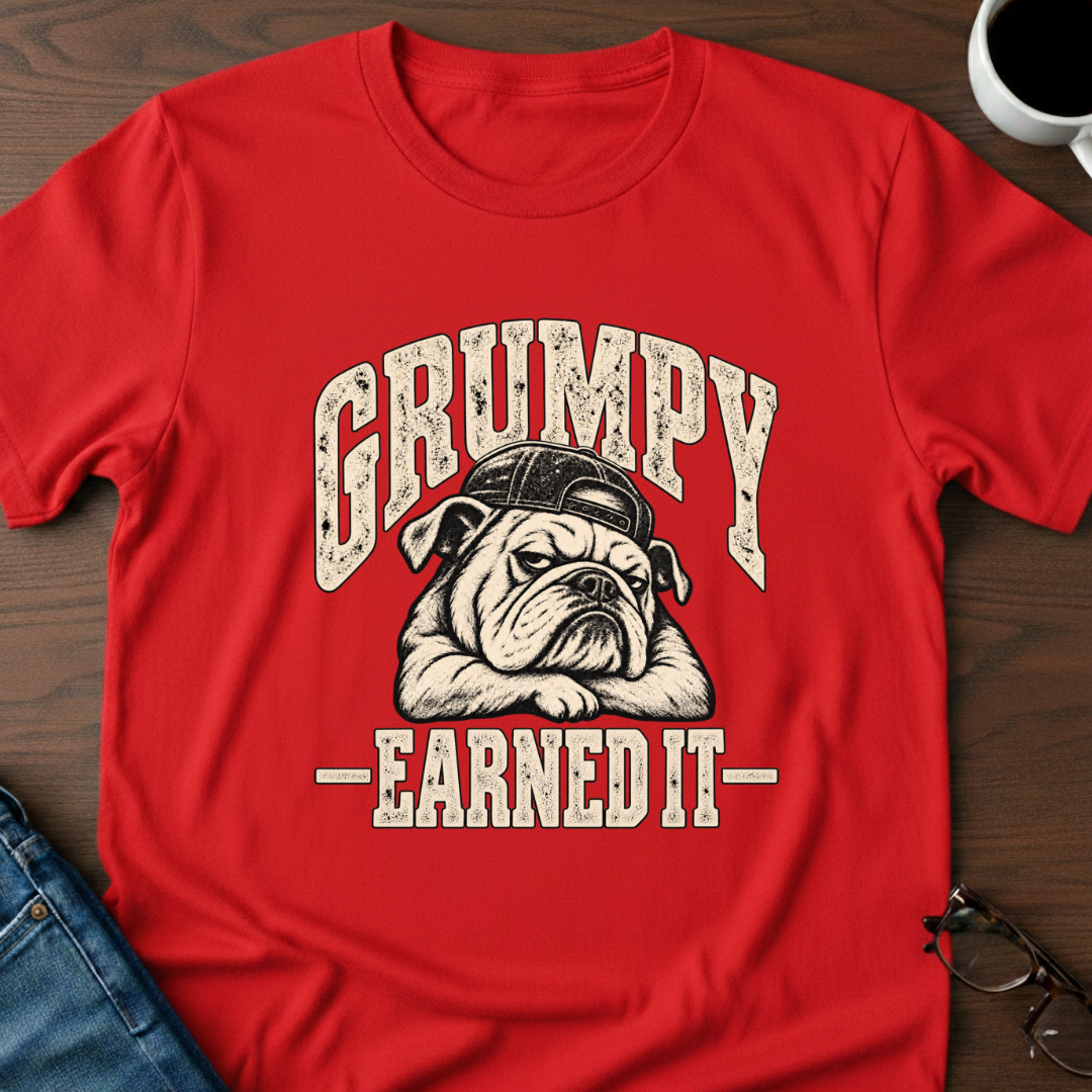 Grumpy - Earned It T-Shirt