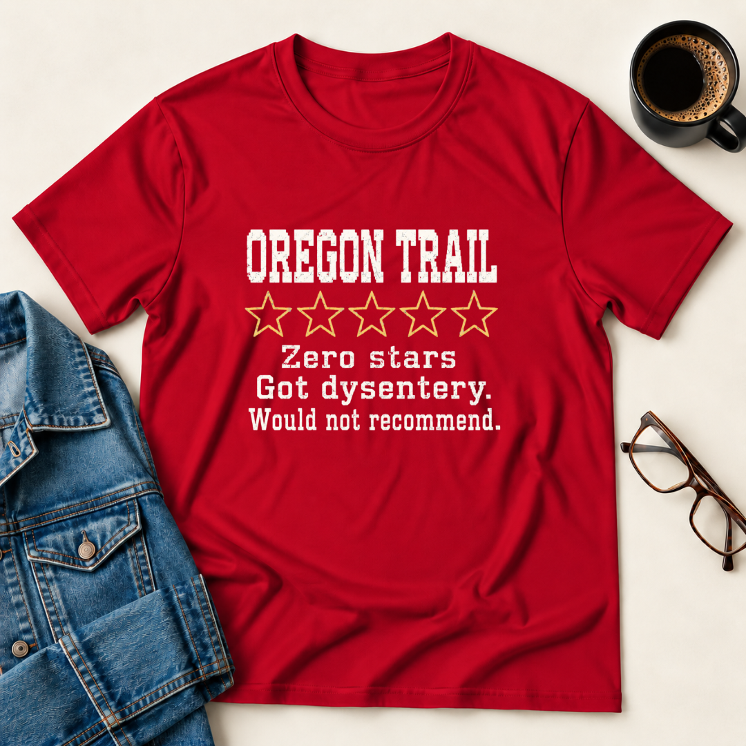 Oregon Trail - Zero Stars T-Shirt
