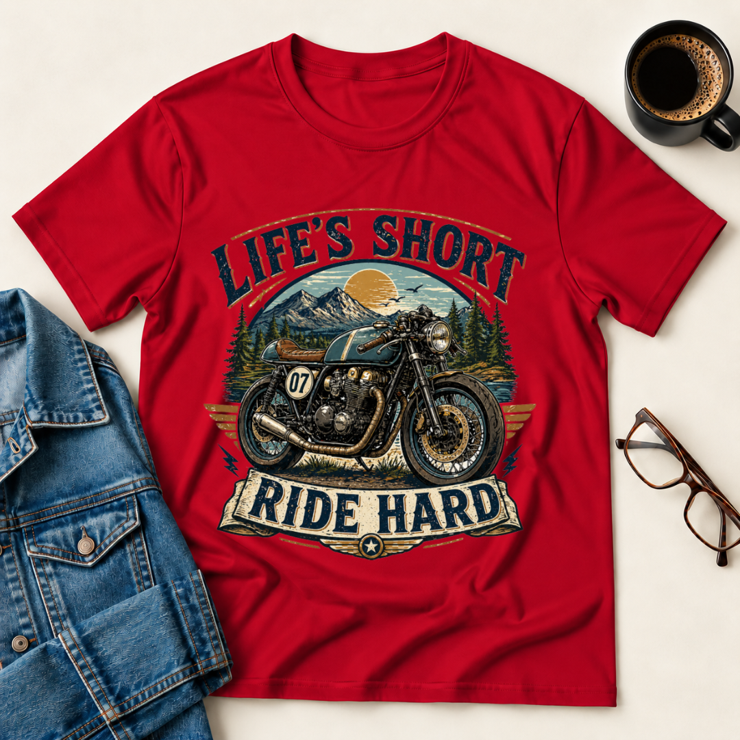 Life's Short, Ride Hard T-Shirt