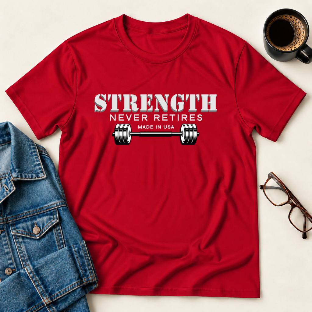 Strength Never Retires T-Shirt