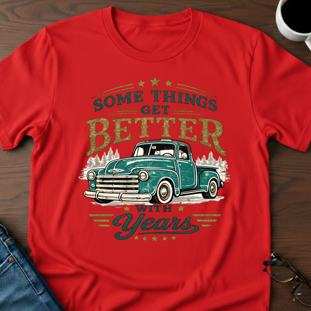Some Things Get Better With Miles T-Shirt