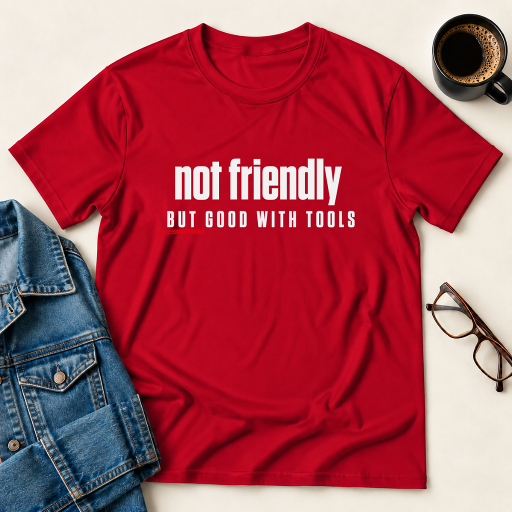 Not Friendly, But Good With Tools T-Shirt