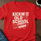 Kickin' It Old School - Cassette Style T-Shirt