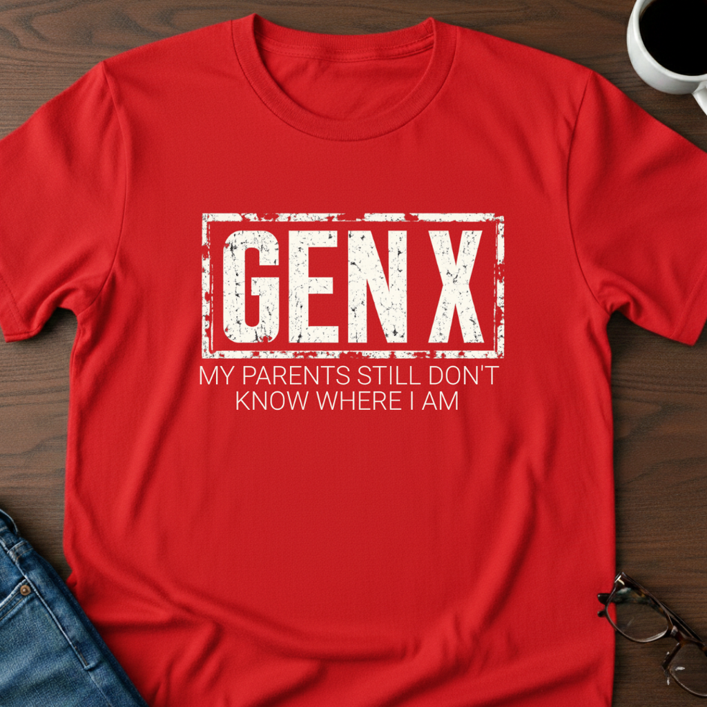GenX - My Parents Still Don't Know Where I Am T-Shirt