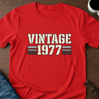 Vintage 1977 - Birthday T-Shirt