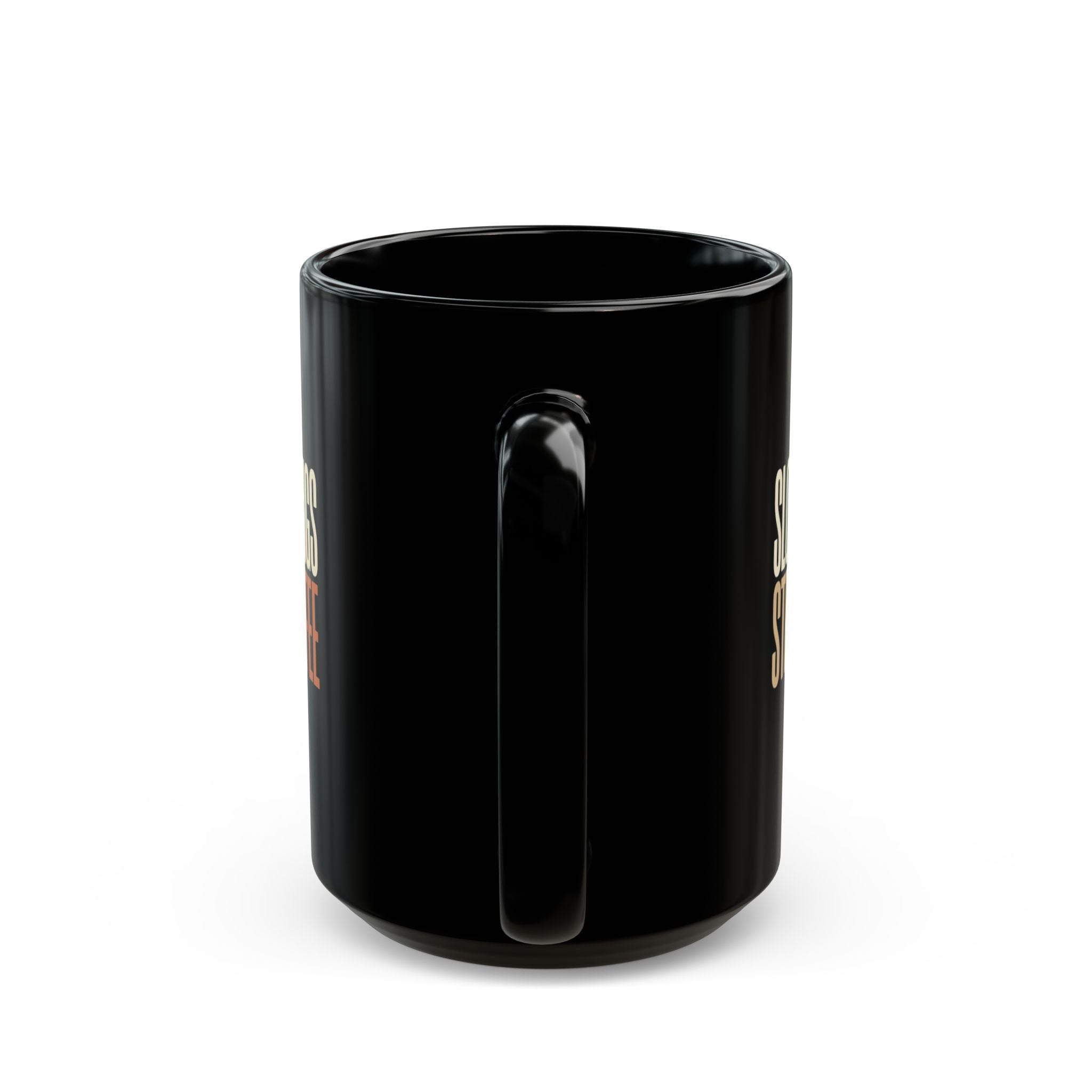 Coffee Mug — "Slow Mornings & Strong Coffee" Ceramic Mug