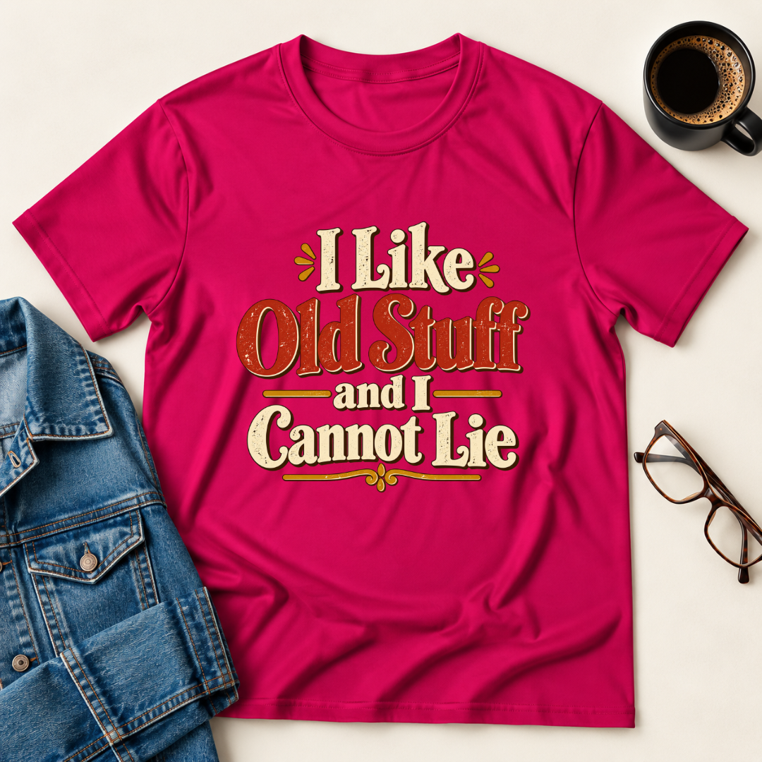 I Like Old Stuff And I Cannot Lie T-Shirt