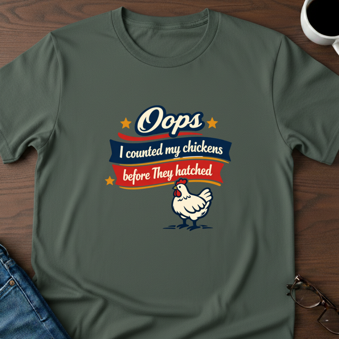 Oops!  I Counted My Chickens T-Shirt