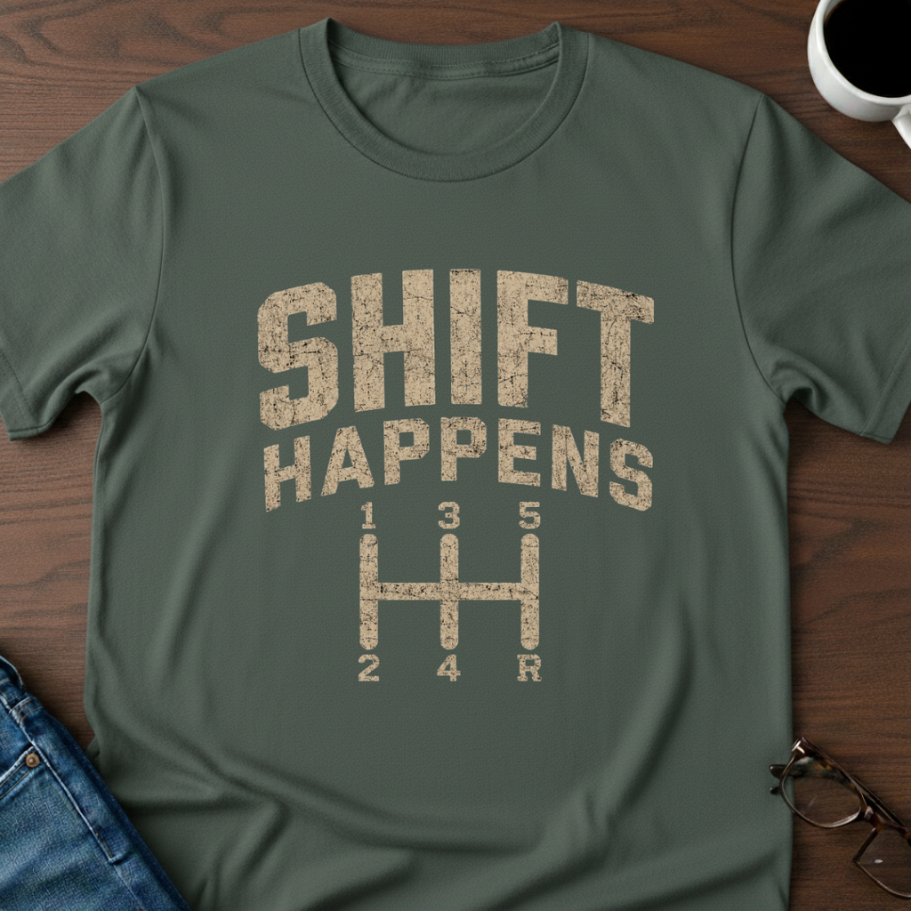 Shift Happens - T-Shirt