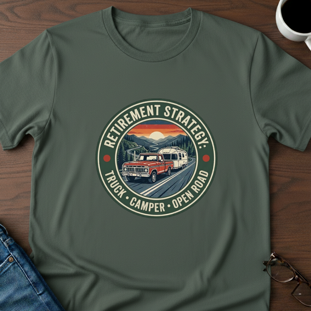 Retirement Strategy - Open Road T-Shirt