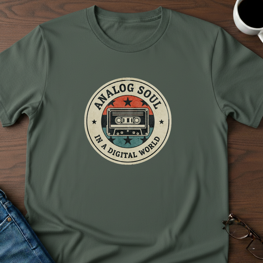 Analog Soul In A Digital World T-Shirt