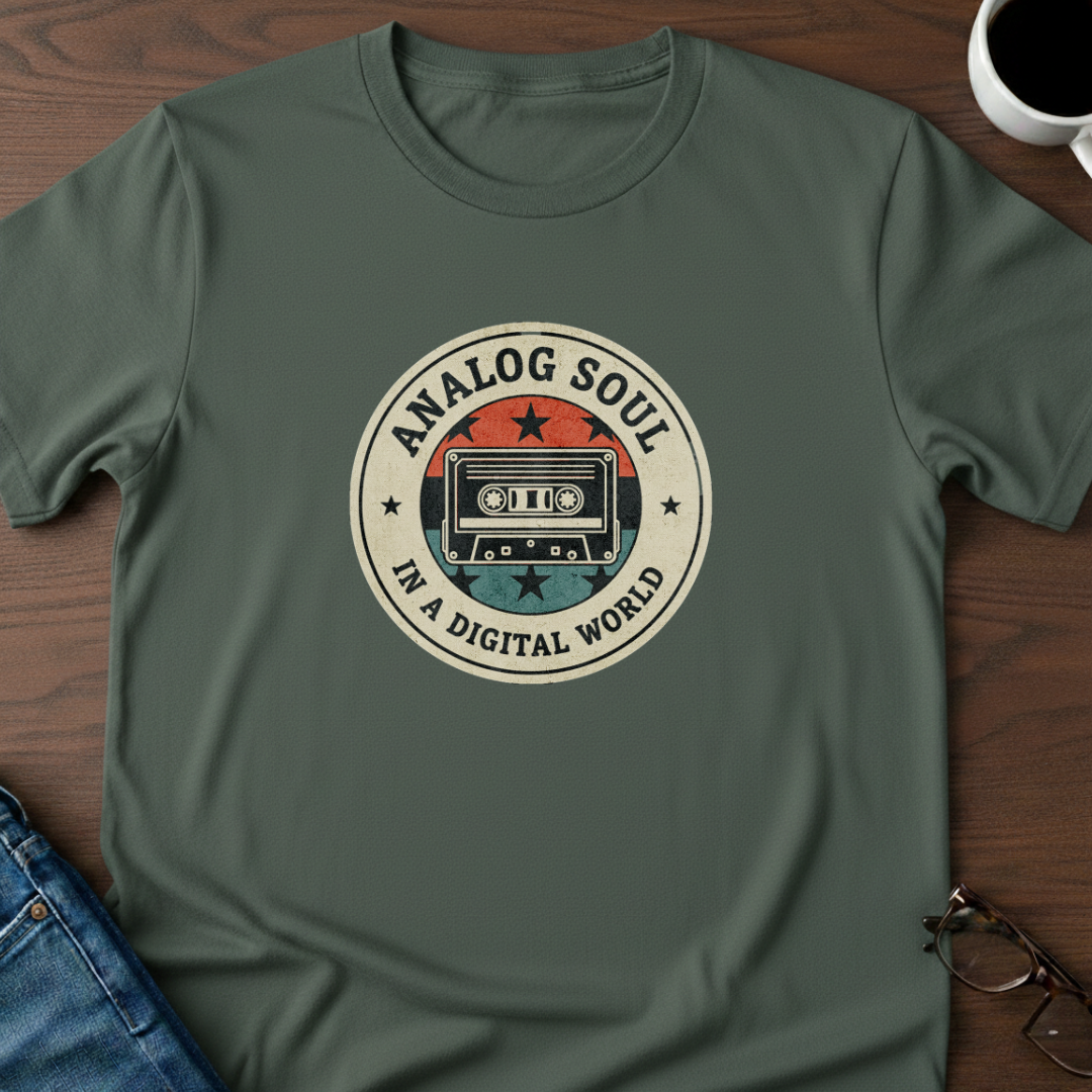 Analog Soul In A Digital World T-Shirt