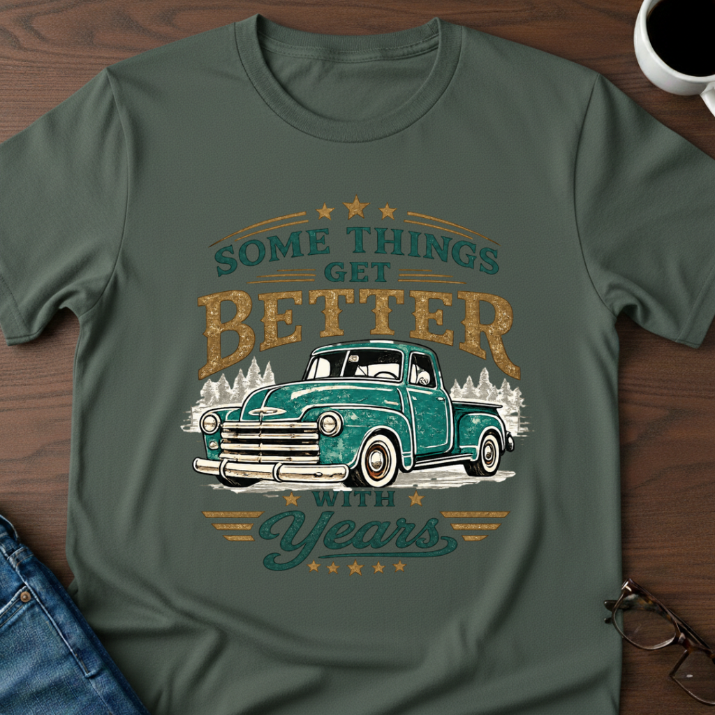 Some Things Get Better With Miles T-Shirt